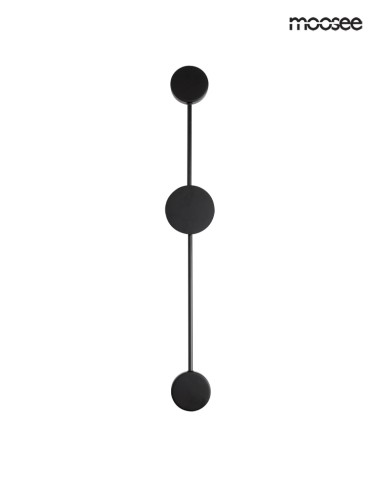 MOOSEE lampa ścienna SHADOW 2 czarna (MSE010100246)