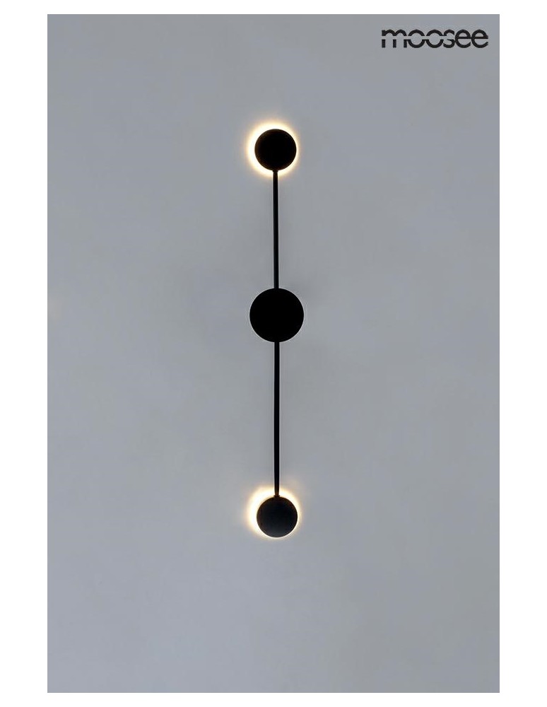 MOOSEE lampa ścienna SHADOW 2 czarna (MSE010100246) MOOSEE lampa ścienna SHADOW 2 czarna (MSE010100246)