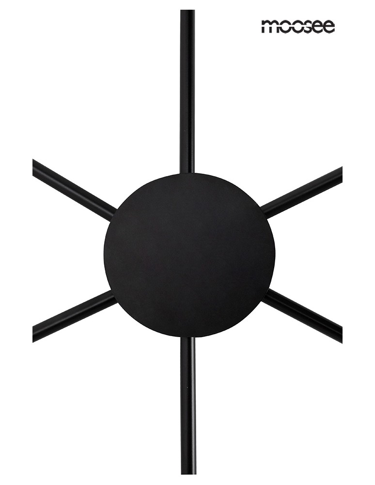 MOOSEE lampa ścienna SHADOW 6 czarna (MSE010100247) MOOSEE lampa ścienna SHADOW 6 czarna (MSE010100247)