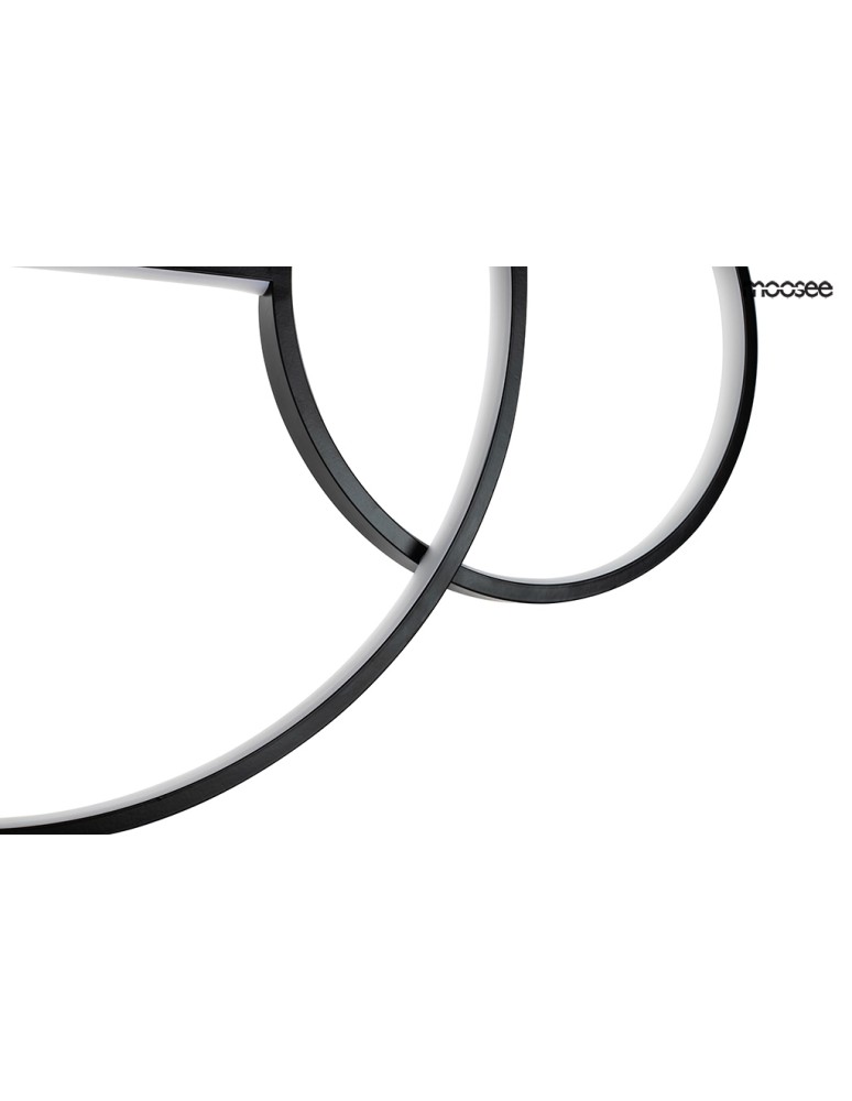 MOOSEE lampa wisząca RAGE czarna (MSE010100274)