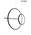 Lampy wiszące - MOOSEE lampa wisząca RAGE czarna (MSE010100274) - product 5
