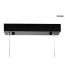 Lampy wiszące - MOOSEE lampa wisząca RAGE czarna (MSE010100274) - product 7