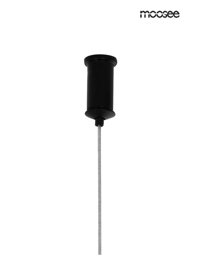 MOOSEE lampa wisząca RAGE czarna (MSE010100274)