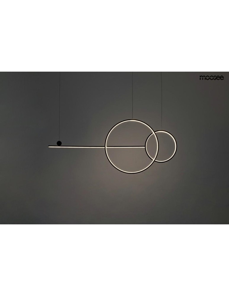 MOOSEE lampa wisząca RAGE czarna (MSE010100274)