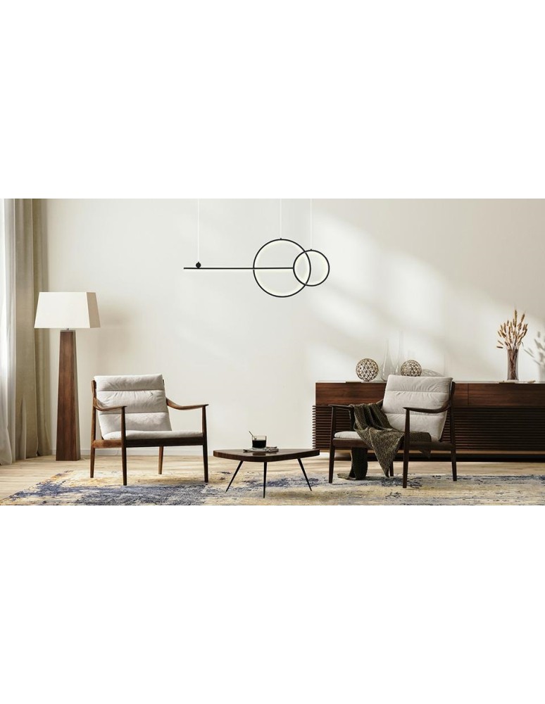 MOOSEE lampa wisząca RAGE czarna (MSE010100274)