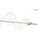MOOSEE lampa wisząca ECHO 140 złota (MSE010100348) MOOSEE lampa wisząca ECHO 140 złota (MSE010100348)