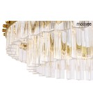 Moosee MOOSEE lampa wisząca SATURNUS 47 DUO złota - LED, kryształ, stal szczotkowana (MSE010100166) Moosee MOOSEE lampa wisząca SATURNUS 47 DUO złota - LED, kryształ, stal szczotkowana (MSE010100166)