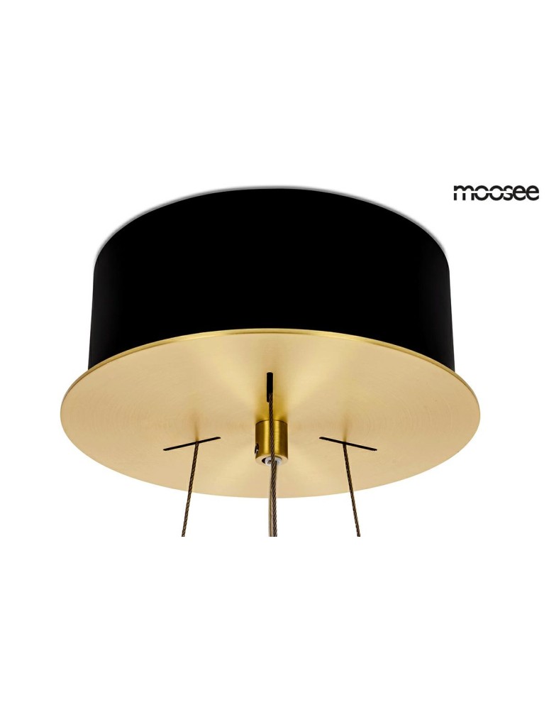 Moosee MOOSEE lampa wisząca SATURNUS 47 DUO złota - LED, kryształ, stal szczotkowana (MSE010100166) Moosee MOOSEE lampa wisząca SATURNUS 47 DUO złota - LED, kryształ, stal szczotkowana (MSE010100166)