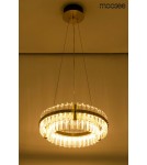 Moosee MOOSEE lampa wisząca SATURNUS 47 DUO złota - LED, kryształ, stal szczotkowana (MSE010100166) Moosee MOOSEE lampa wisząca SATURNUS 47 DUO złota - LED, kryształ, stal szczotkowana (MSE010100166)