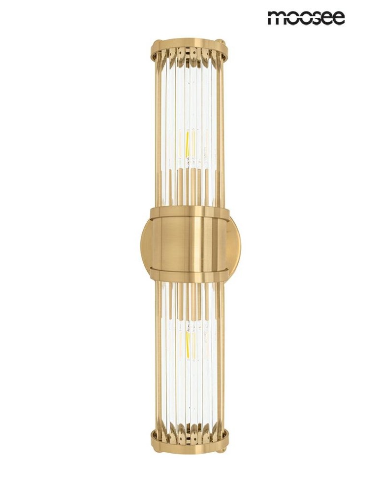 Moosee MOOSEE lampa ścienna PILAR TWIN złota (MSE010400193) Moosee MOOSEE lampa ścienna PILAR TWIN złota (MSE010400193)