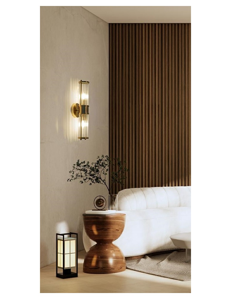 Moosee MOOSEE lampa ścienna PILAR TWIN złota (MSE010400193) Moosee MOOSEE lampa ścienna PILAR TWIN złota (MSE010400193)