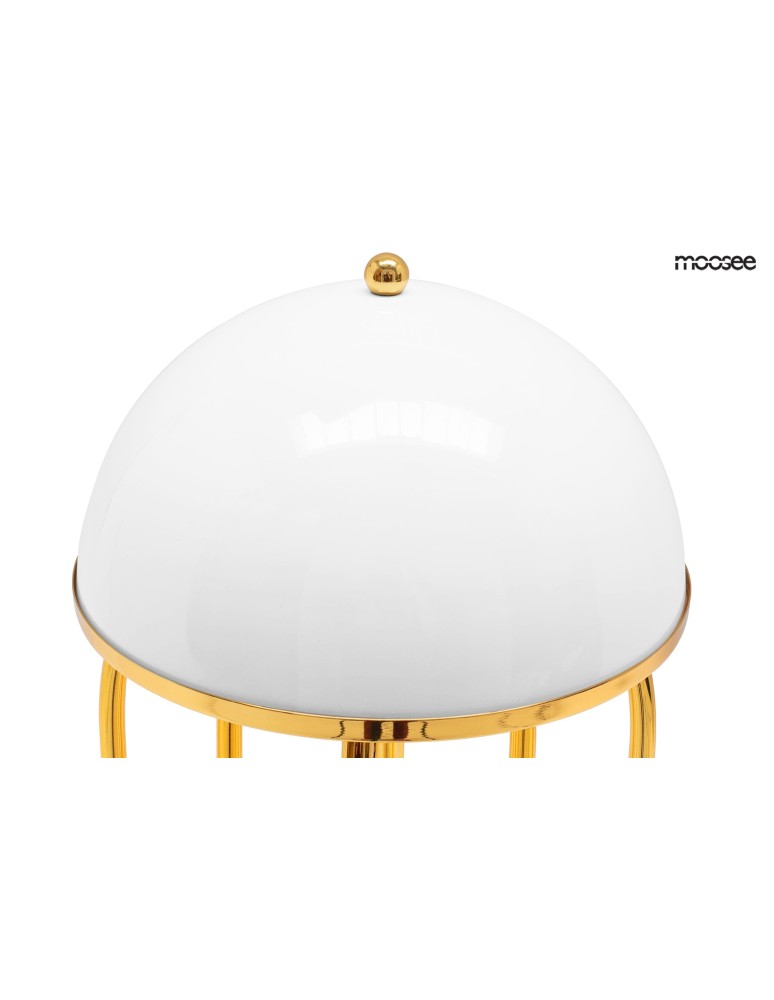 Moosee MOOSEE lampa stołowa BOTTEGA złota / biała (MSE010300151) Moosee MOOSEE lampa stołowa BOTTEGA złota / biała (MSE010300151)