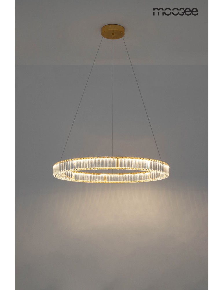 Moosee MOOSEE lampa wisząca LIBERTY 80 złota (MSE010100174) Moosee MOOSEE lampa wisząca LIBERTY 80 złota (MSE010100174)