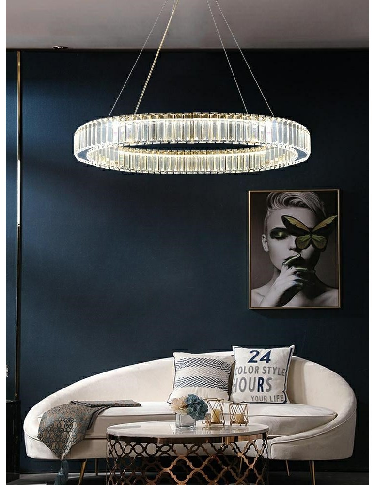 Moosee MOOSEE lampa wisząca LIBERTY 80 złota (MSE010100174) Moosee MOOSEE lampa wisząca LIBERTY 80 złota (MSE010100174)
