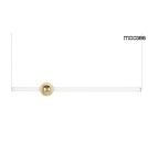 MOOSEE lampa wisząca LIBRA 90 IN biała / złota (MSE010100222) MOOSEE lampa wisząca LIBRA 90 IN biała / złota (MSE010100222)