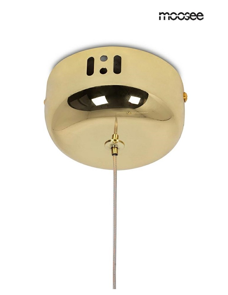 MOOSEE lampa wisząca LIBRA 90 IN biała / złota (MSE010100222) MOOSEE lampa wisząca LIBRA 90 IN biała / złota (MSE010100222)