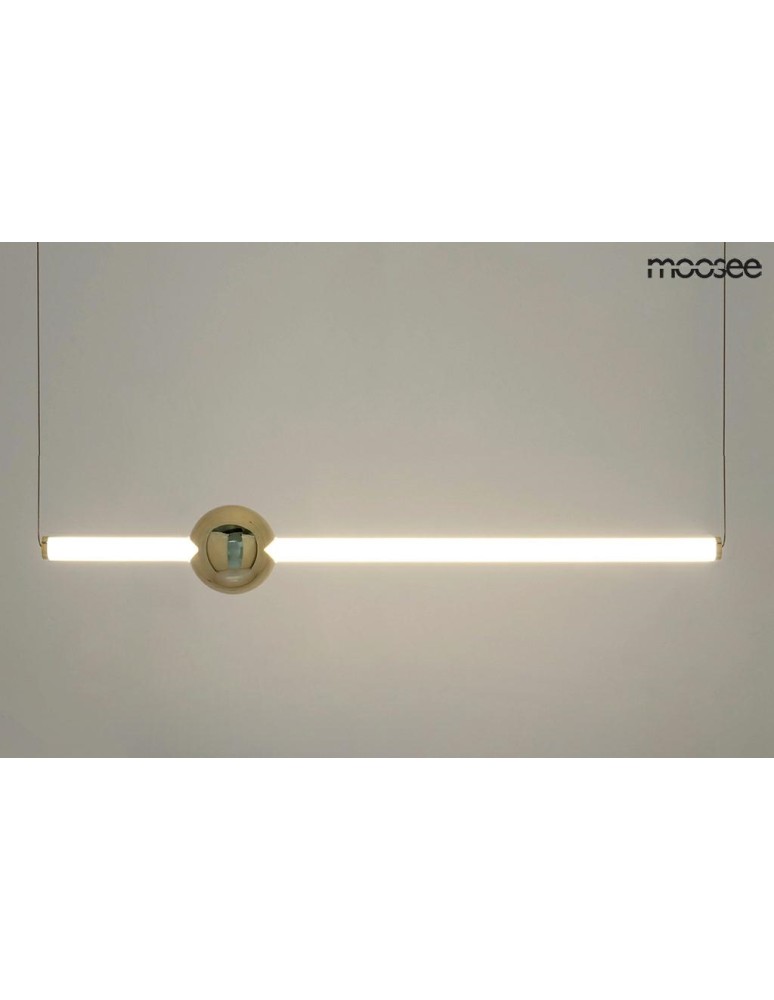 MOOSEE lampa wisząca LIBRA 90 IN biała / złota (MSE010100222) MOOSEE lampa wisząca LIBRA 90 IN biała / złota (MSE010100222)