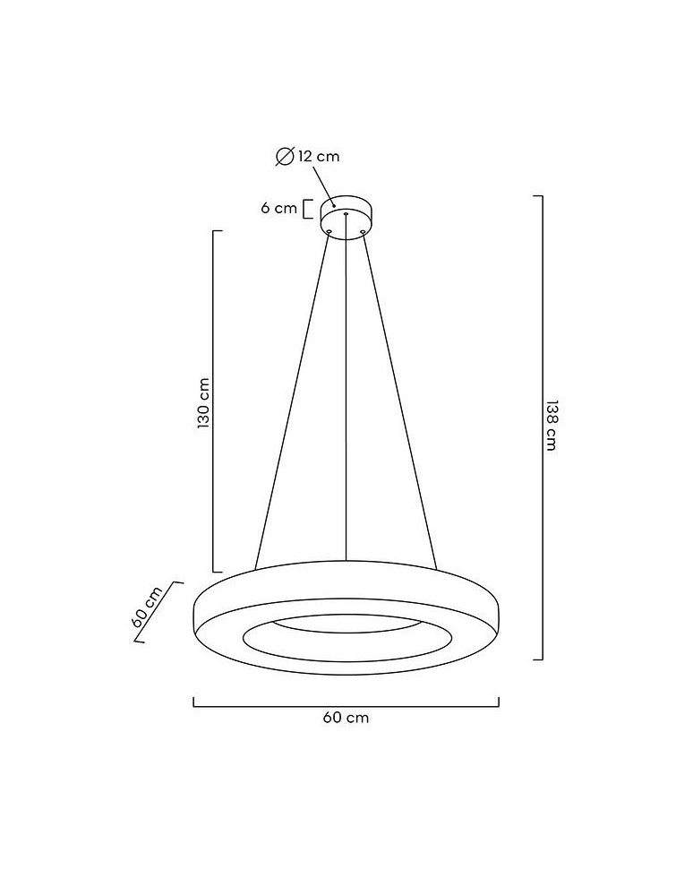 MOOSEE lampa wisząca ALLISIA 60 złota (MSE010100250) MOOSEE lampa wisząca ALLISIA 60 złota (MSE010100250)