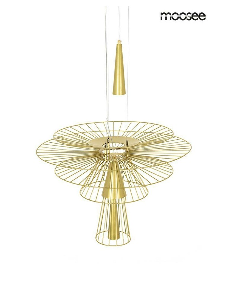 MOOSEE lampa wisząca SESTO złota (MSE010100336) MOOSEE lampa wisząca SESTO złota (MSE010100336)