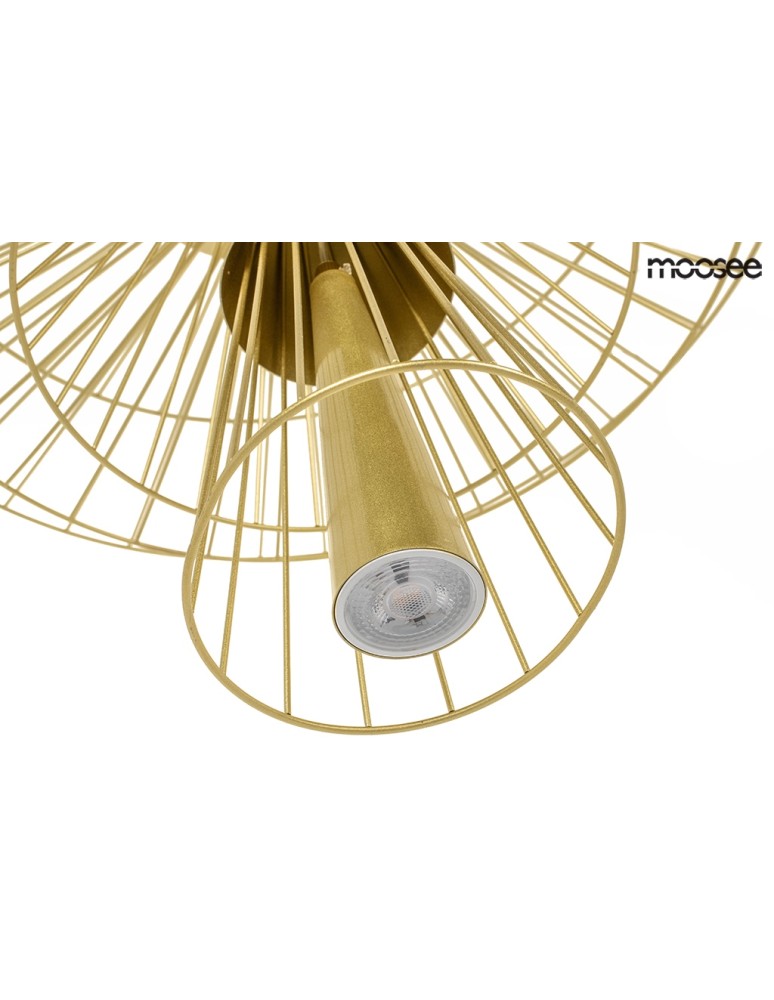 MOOSEE lampa wisząca SESTO złota (MSE010100336) MOOSEE lampa wisząca SESTO złota (MSE010100336)
