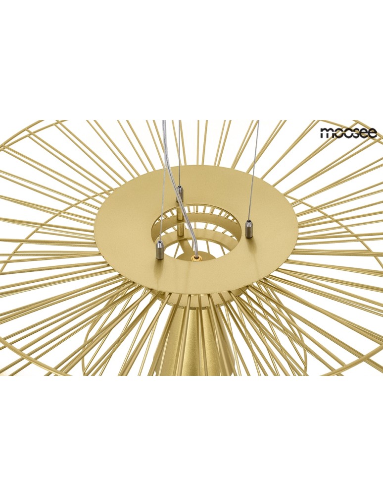 MOOSEE lampa wisząca SESTO złota (MSE010100336) MOOSEE lampa wisząca SESTO złota (MSE010100336)