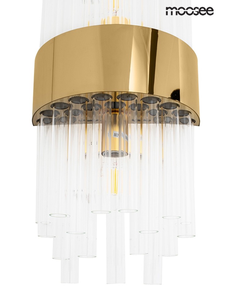 Moosee MOOSEE lampa ścienna PORTOFINO złota (MSE010400201)