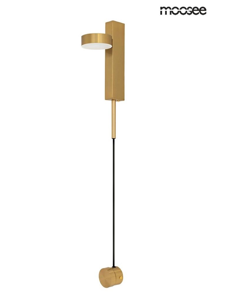 Moosee MOOSEE lampa ścienna CLARID GOLD złota (MSE010400206) Moosee MOOSEE lampa ścienna CLARID GOLD złota (MSE010400206)