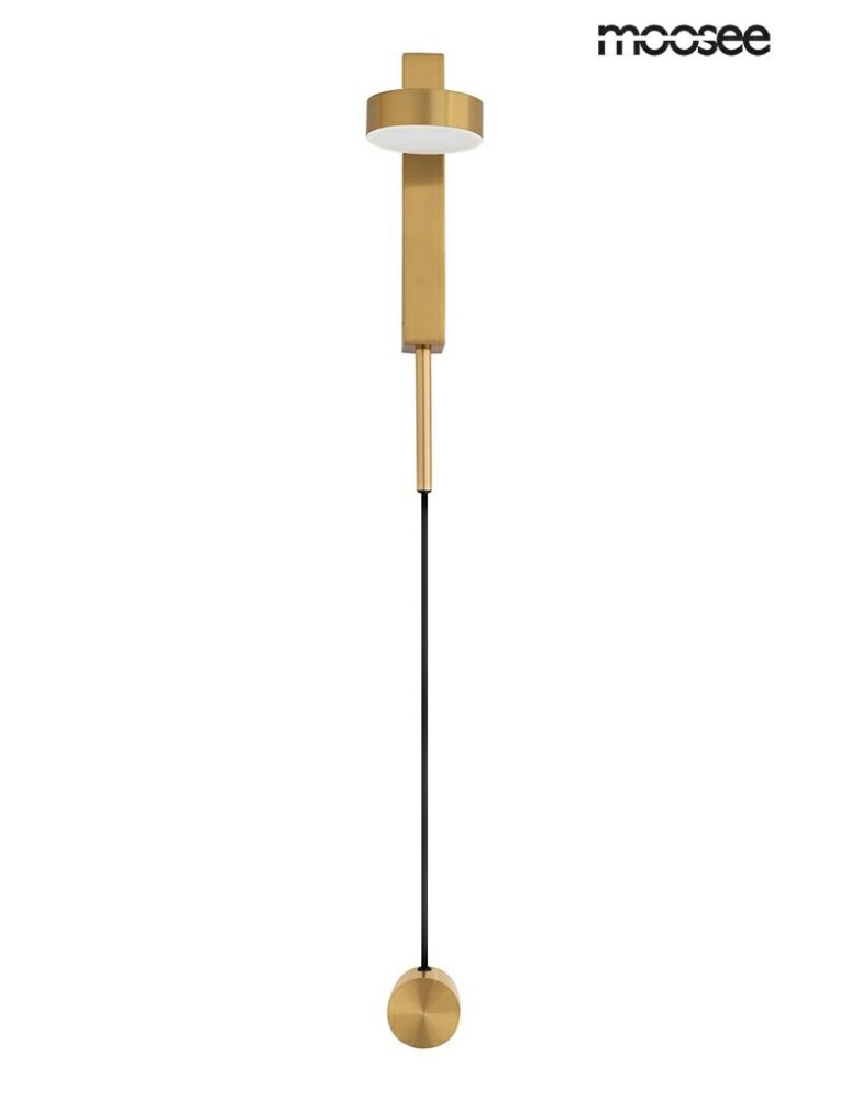 Moosee MOOSEE lampa ścienna CLARID GOLD złota (MSE010400206) Moosee MOOSEE lampa ścienna CLARID GOLD złota (MSE010400206)