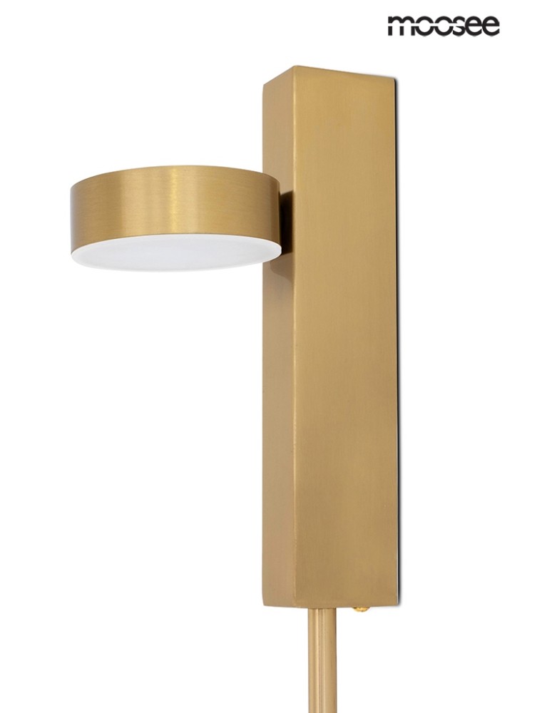 Moosee MOOSEE lampa ścienna CLARID GOLD złota (MSE010400206) Moosee MOOSEE lampa ścienna CLARID GOLD złota (MSE010400206)