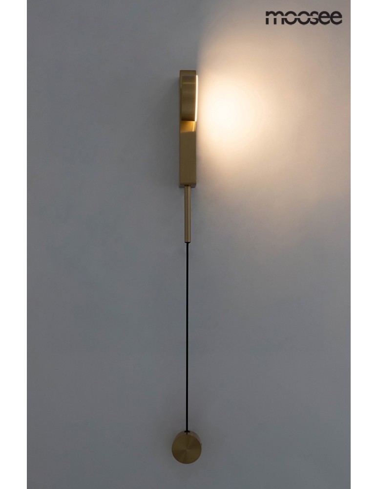 Moosee MOOSEE lampa ścienna CLARID GOLD złota (MSE010400206) Moosee MOOSEE lampa ścienna CLARID GOLD złota (MSE010400206)