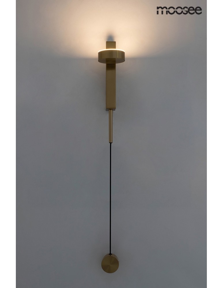 Moosee MOOSEE lampa ścienna CLARID GOLD złota (MSE010400206) Moosee MOOSEE lampa ścienna CLARID GOLD złota (MSE010400206)
