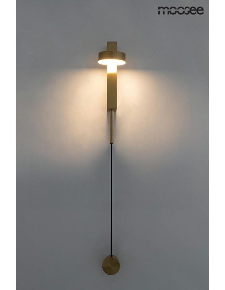 Moosee MOOSEE lampa ścienna CLARID GOLD złota (MSE010400206) Moosee MOOSEE lampa ścienna CLARID GOLD złota (MSE010400206)