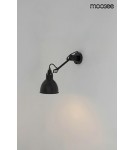 Moosee MOOSEE lampa ścienna FRANK czarna (MSE010400218) Moosee MOOSEE lampa ścienna FRANK czarna (MSE010400218)