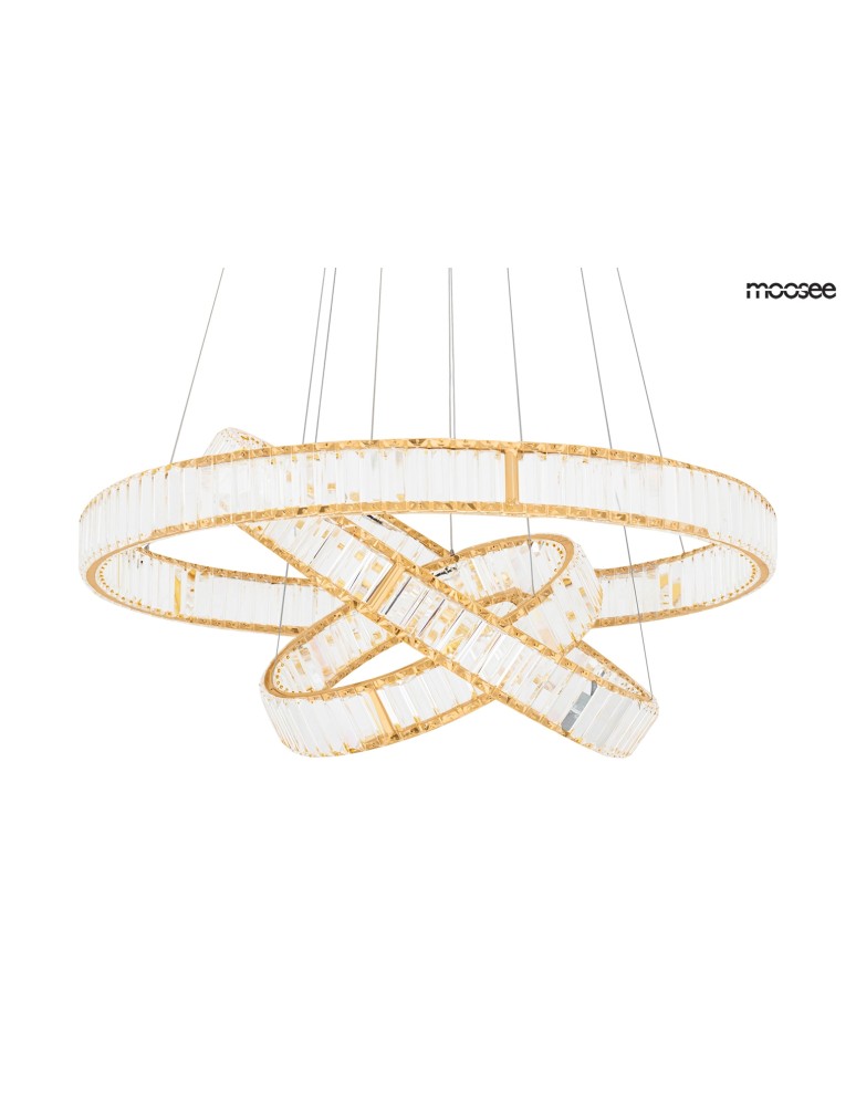 Moosee MOOSEE lampa wisząca LIBERTY TRIPLES złota (MSE010100176) Moosee MOOSEE lampa wisząca LIBERTY TRIPLES złota (MSE010100176)