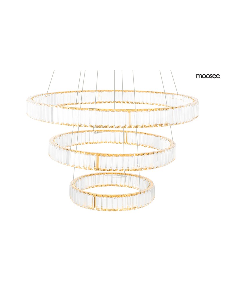 Moosee MOOSEE lampa wisząca LIBERTY TRIPLES złota (MSE010100176) Moosee MOOSEE lampa wisząca LIBERTY TRIPLES złota (MSE010100176)