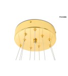 Moosee MOOSEE lampa wisząca LIBERTY TRIPLES złota (MSE010100176) Moosee MOOSEE lampa wisząca LIBERTY TRIPLES złota (MSE010100176)