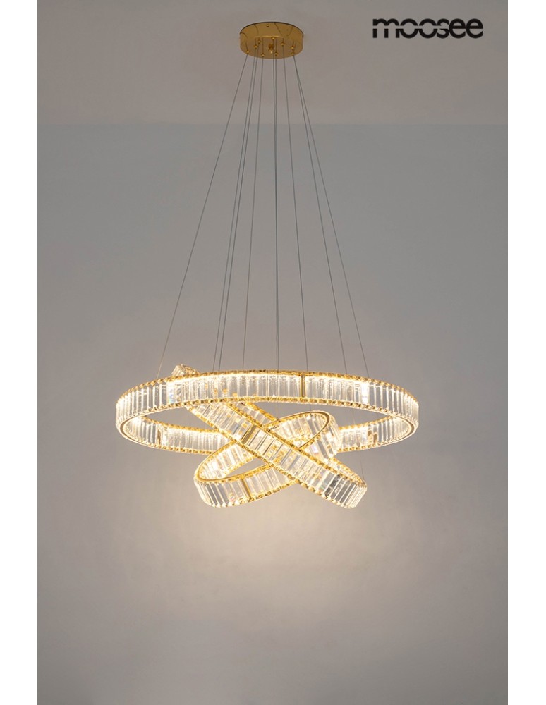 Moosee MOOSEE lampa wisząca LIBERTY TRIPLES złota (MSE010100176) Moosee MOOSEE lampa wisząca LIBERTY TRIPLES złota (MSE010100176)