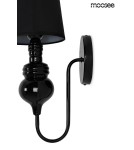 MOOSEE lampa ścienna QUEEN 15 czarna (MSE010100225) MOOSEE lampa ścienna QUEEN 15 czarna (MSE010100225)