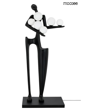 MOOSEE lampa podłogowa HUMAN DREAMER czarna (MSE010100381)