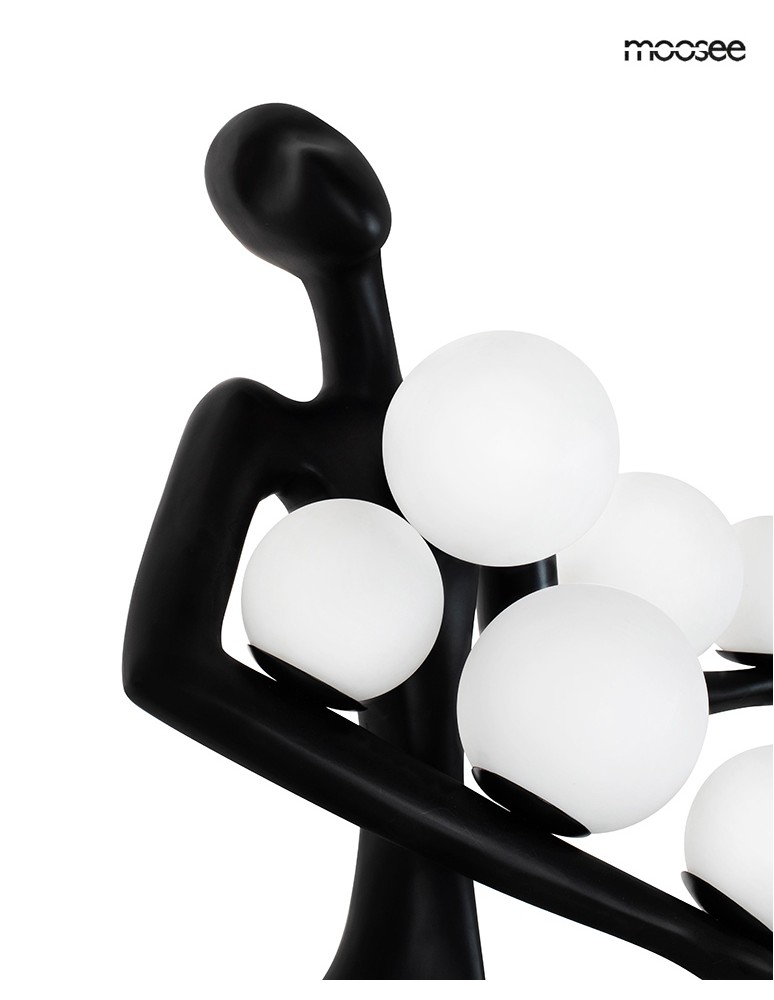 MOOSEE lampa podłogowa HUMAN DREAMER czarna (MSE010100381)