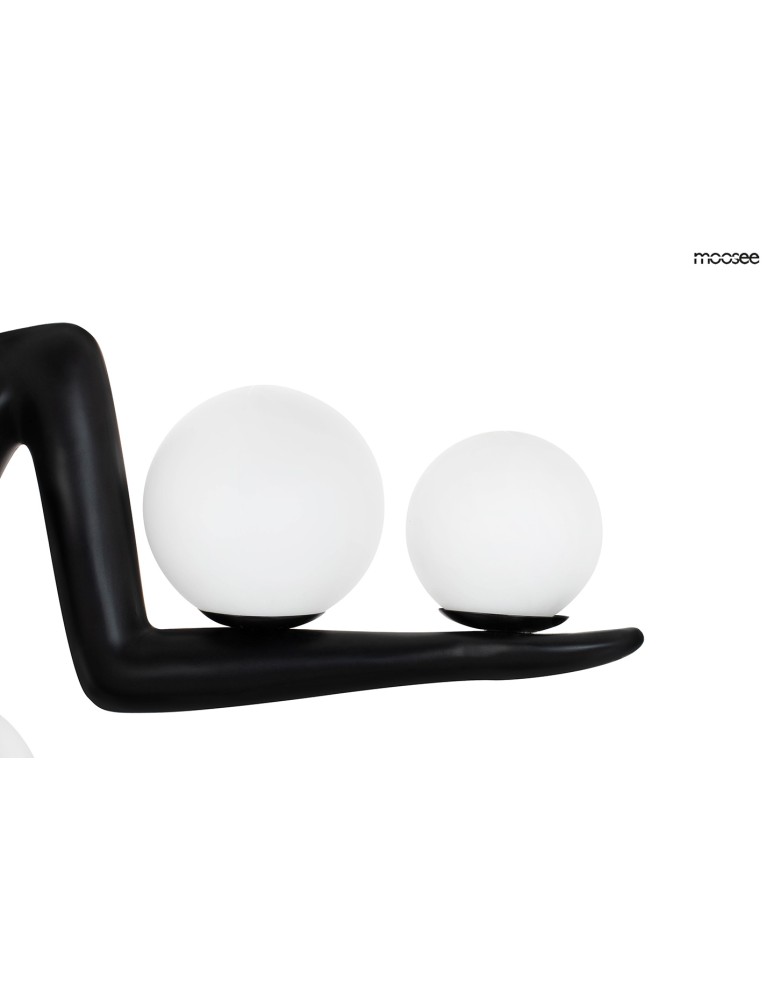 MOOSEE lampa podłogowa HUMAN DREAMER czarna (MSE010100381)