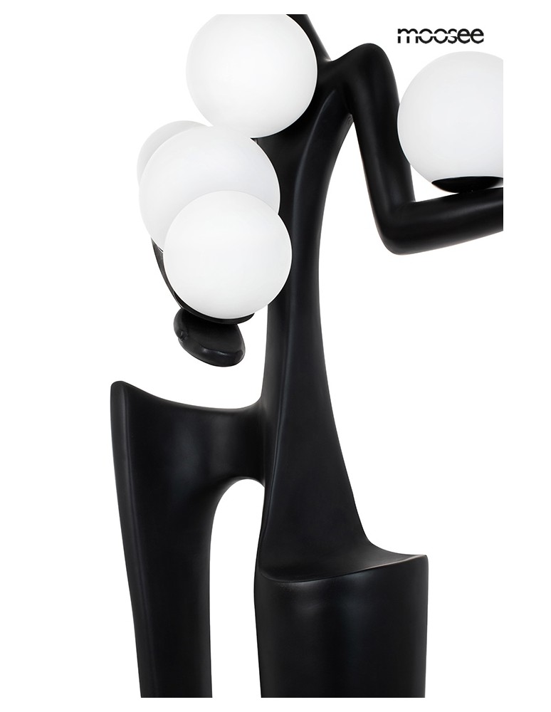 MOOSEE lampa podłogowa HUMAN DREAMER czarna (MSE010100381)