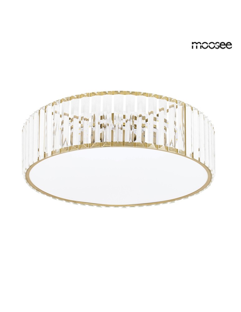 MOOSEE lampa sufitowa / plafon CROWN 50 złota (MSE010100366)