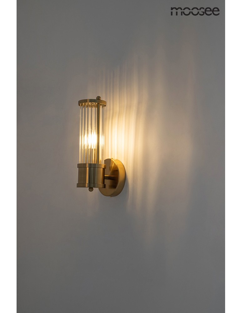 Moosee MOOSEE lampa ścienna PILAR złota (MSE010400192) Moosee MOOSEE lampa ścienna PILAR złota (MSE010400192)