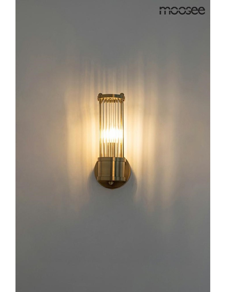 Moosee MOOSEE lampa ścienna PILAR złota (MSE010400192) Moosee MOOSEE lampa ścienna PILAR złota (MSE010400192)