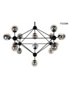 Moosee MOOSEE lampa wisząca ASTRIFERO 15 czarna / bursztynowa (MSE010100179) Moosee MOOSEE lampa wisząca ASTRIFERO 15 czarna / bursztynowa (MSE010100179)