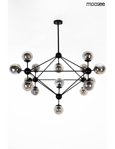 Moosee MOOSEE lampa wisząca ASTRIFERO 15 czarna / bursztynowa (MSE010100179) - product 2