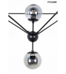 Moosee MOOSEE lampa wisząca ASTRIFERO 15 czarna / bursztynowa (MSE010100179) Moosee MOOSEE lampa wisząca ASTRIFERO 15 czarna / bursztynowa (MSE010100179)