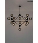 Moosee MOOSEE lampa wisząca ASTRIFERO 15 czarna / bursztynowa (MSE010100179) Moosee MOOSEE lampa wisząca ASTRIFERO 15 czarna / bursztynowa (MSE010100179)