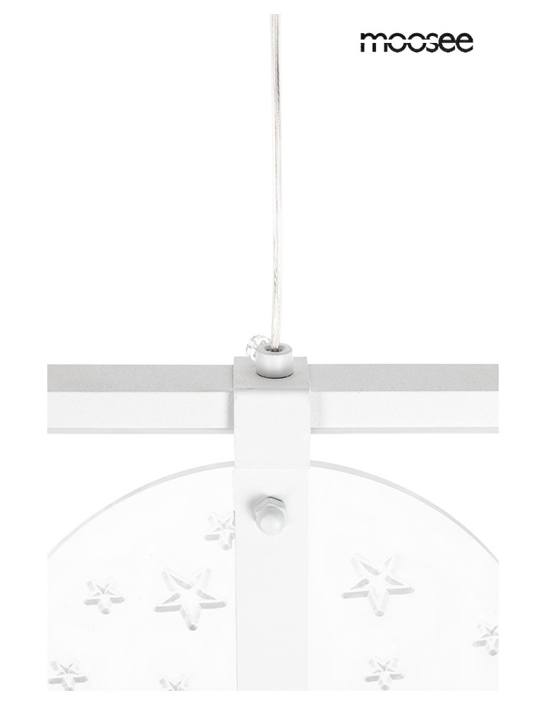 MOOSEE lampa wisząca STARS biała (MSE010100343) MOOSEE lampa wisząca STARS biała (MSE010100343)